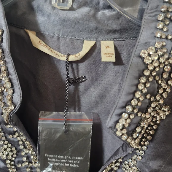 Soft Surroundings Icon Colette Tunic Size XL NWT - Picture 7 of 8